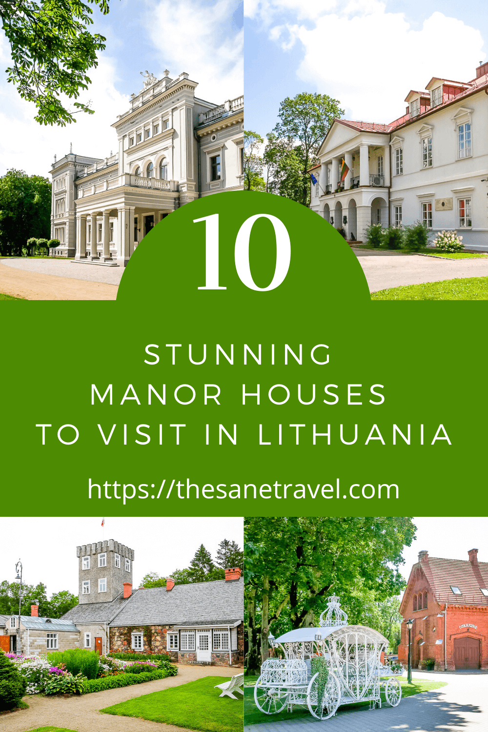 If you are looking for things to see in Lithuania I advise ten awesome manor houses to be included in your itinerary.
