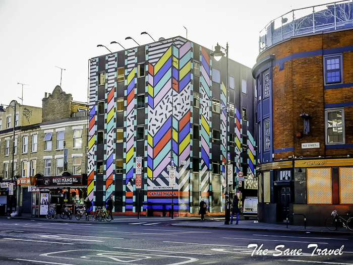 old london street painting