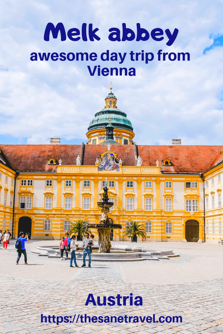 Melk Abbey is one of the biggest and most beautiful European Baroque ensembles from the early 18th century when a sacred palace was built upon the foundations of the medieval monastery. Melk Abbey as a part of Wachau Cultural Landscape was included in UNESCO world heritage list in 2000. With the help of high speed trains it makes an awesome day trip from Vienna, Austria. #MelkAbbey #visitAustria #daytripfromvienna #travelblog #travelphotography #oldarchitecture #awesomearchitecture