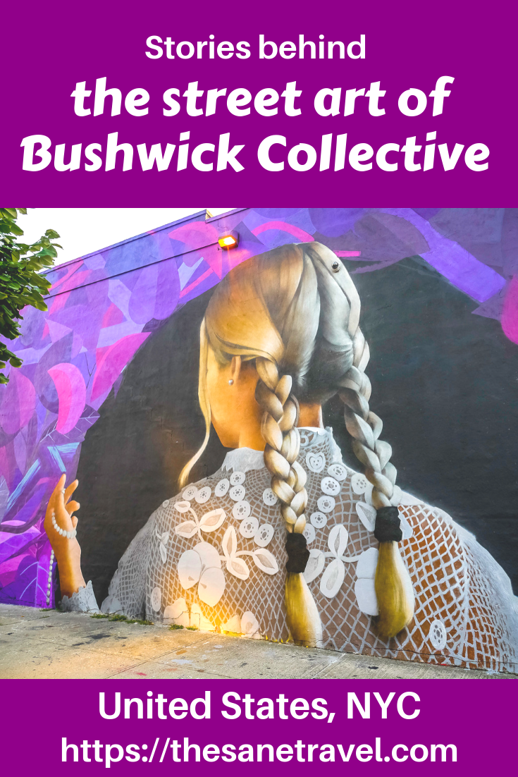 Are you a street art fan? Then Bushwick Collective is for you! The world-famous initiative of Bushwick Collective street art was started by a local of Bushwick, Joseph Ficalora. The Bushwick Brooklyn street art collection keeps on growing, with new murals being added so put it in your NYC itinerary! #BushwickCollective #streetart #visitNYC #USAtravel #travelphotography #travelblog #travelblogger #visitUSA
