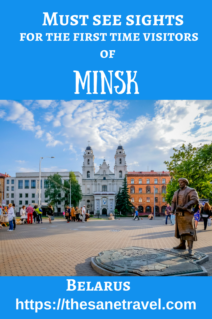 Minsk, the capital of Belarus is a big city with 2 million inhabitants and lots of things to see. Here are my top 7 things to do in Minsk for you. #Travel #Minsk #Belarus #traveltips #travelblog #Europetravel #Europe