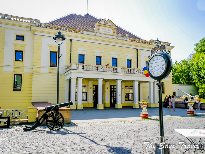 The City's Eyes Sibiu Hermannstadt Romania #1 Spiral Notebook