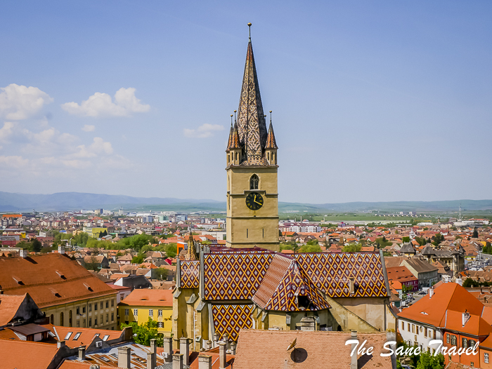 The City's Eyes Sibiu Hermannstadt Romania #1 Spiral Notebook