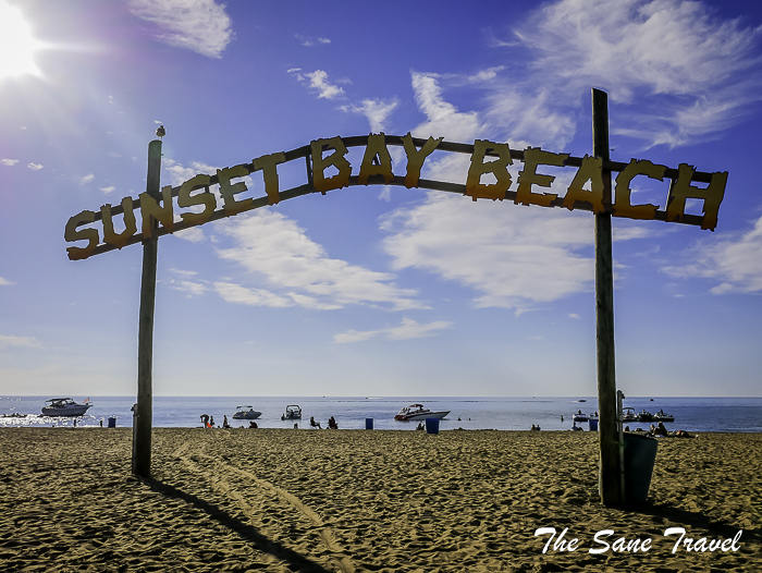 Experience tropical vibes at Sunset Bay Beach on Lake Erie USA