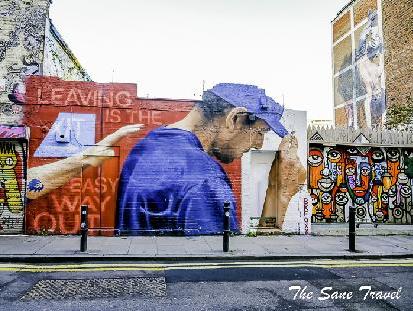DIY street art tour London 